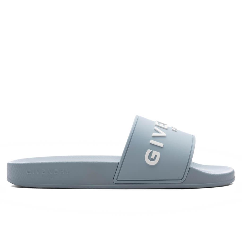 Slide Flat Sandals - Sky Blue Male Product Image