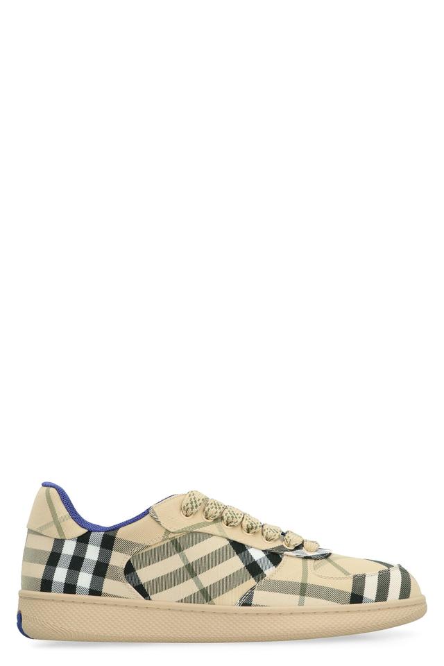 BURBERRY Men's Terrace Chk Sneaker In Check Product Image