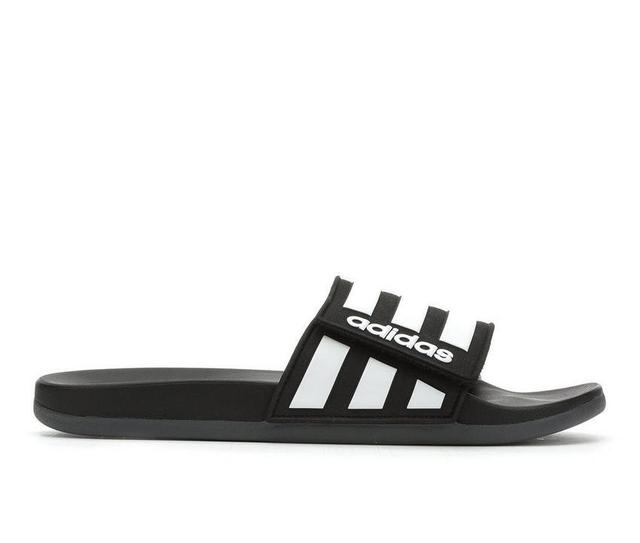 Men's Adidas Adilette Cloudfoam Adjust Sport Slides Product Image