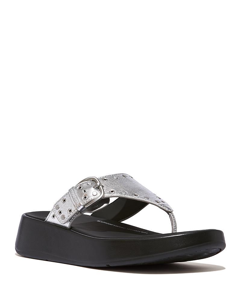 FitFlop Womens F-Mode Buckled Studded Sandals Product Image