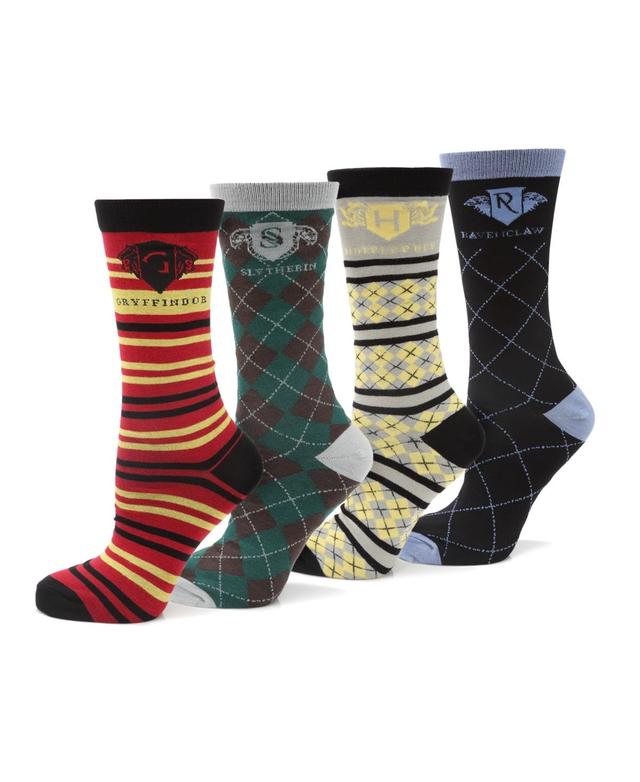 Harry Potter Mens House Socks Gift Set, Pack of 4 Product Image