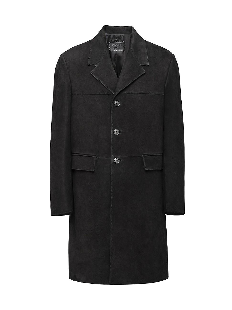 Mens Suede Coat Product Image