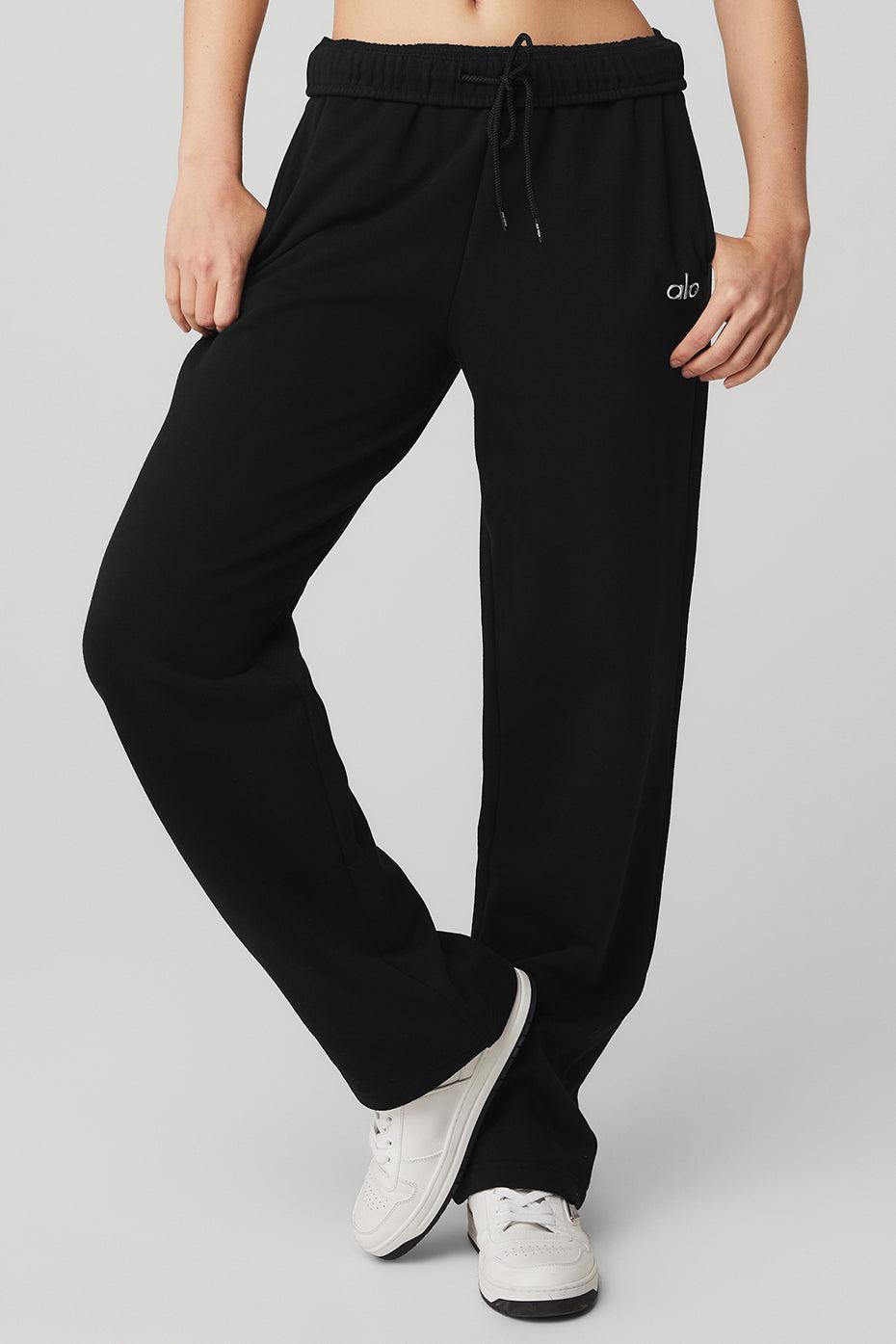 Accolade Straight Leg Sweatpant - Black Female Product Image