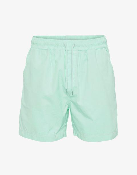 Organic Twill Shorts - Light Aqua Product Image