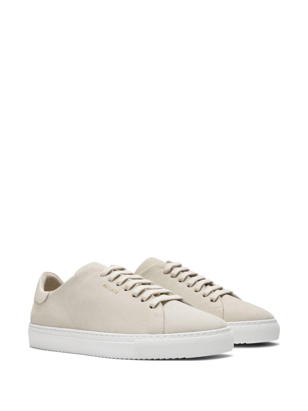 AXEL ARIGATO Logo-print Suede Sneakers In Neutrals Product Image