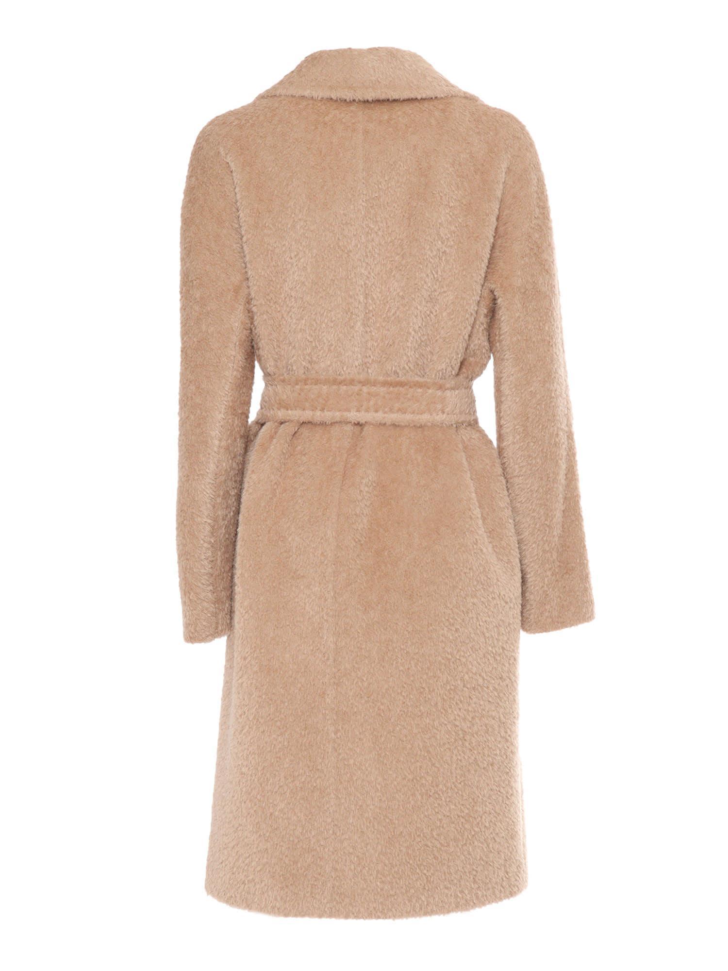 MAX MARA Galante Camel Coat In Beige Product Image