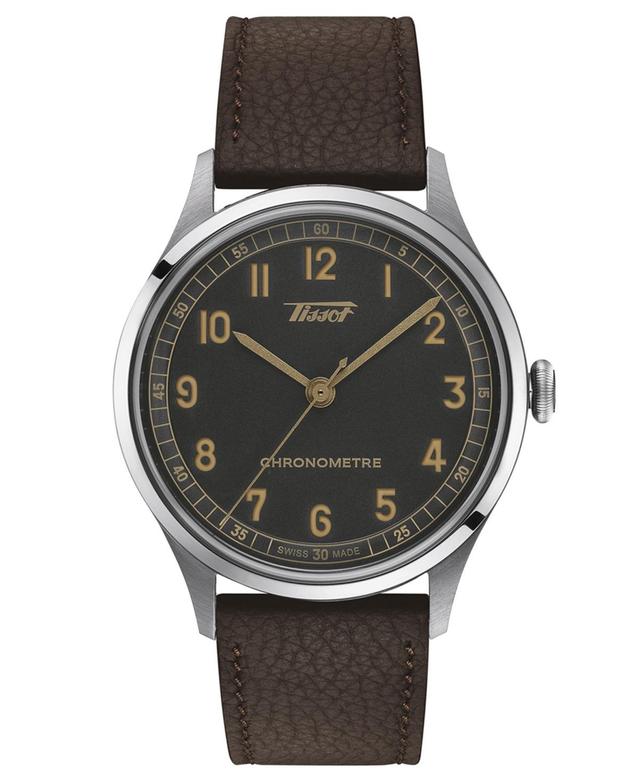 Tissot Heritage 1938 Leather Strap Watch, 39mm Product Image