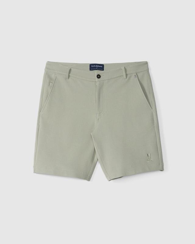 Psycho Bunny Men's Shiro Knit Honeycomb Short 317 SEAGRASS Product Image