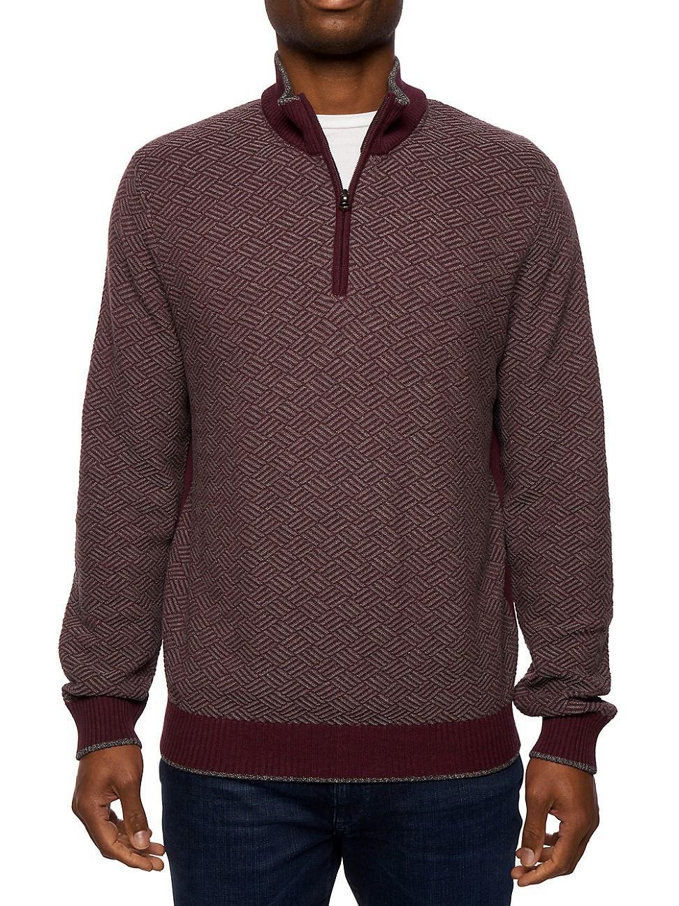 Mens Draco Quarter-Zip Sweater Product Image