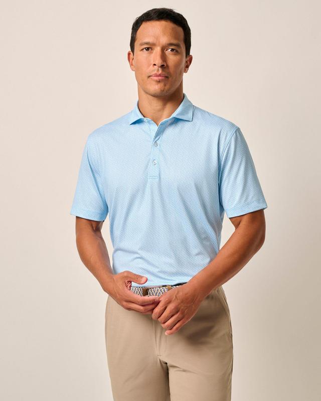 johnnie-O Performance Jersey Polo - Island Times Product Image