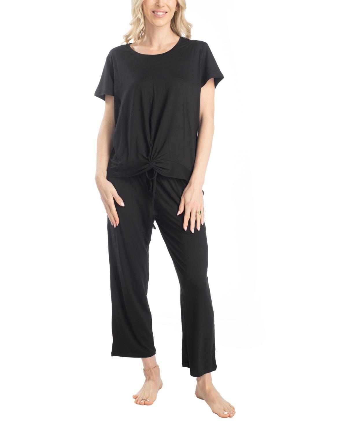 Hanes Womens Lounge Connection Pj Set Product Image