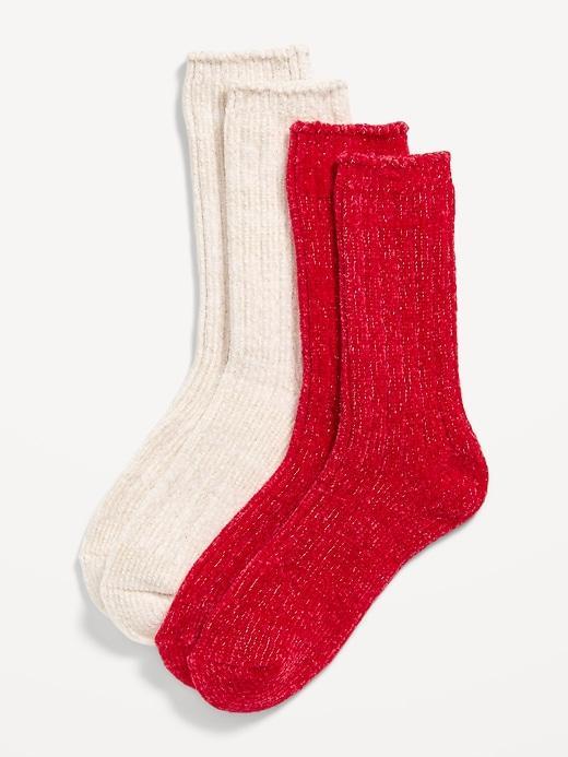 Chenille Crew Socks 2-Pack for Women Product Image