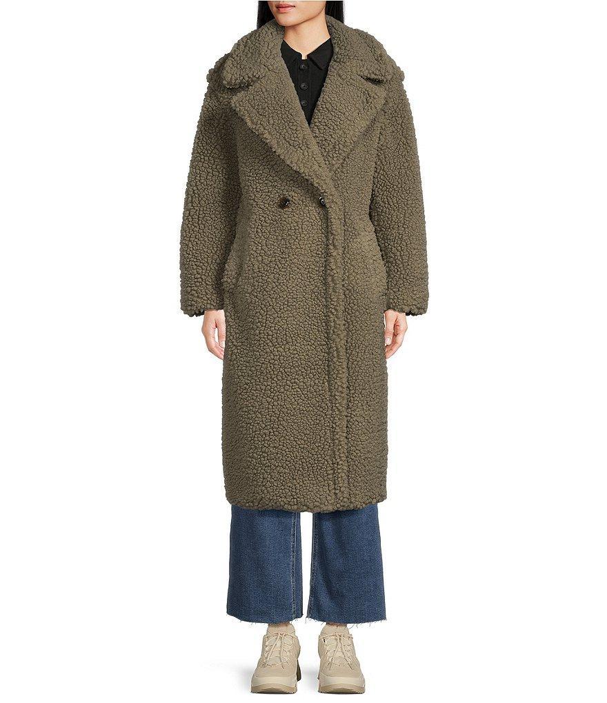 Womens Gertrude Long Teddy Coat Product Image