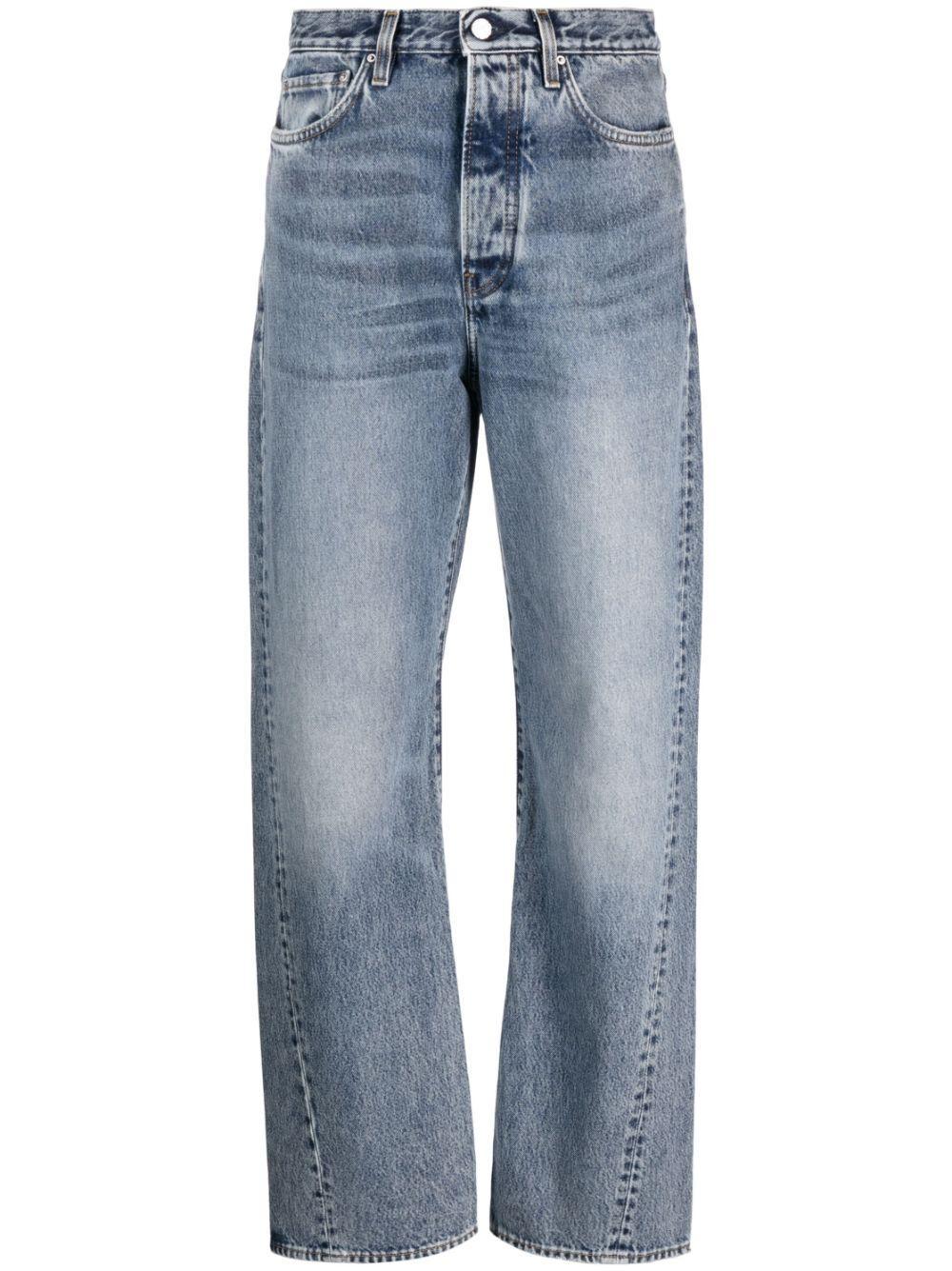 Straight-leg Jeans In Blue Product Image