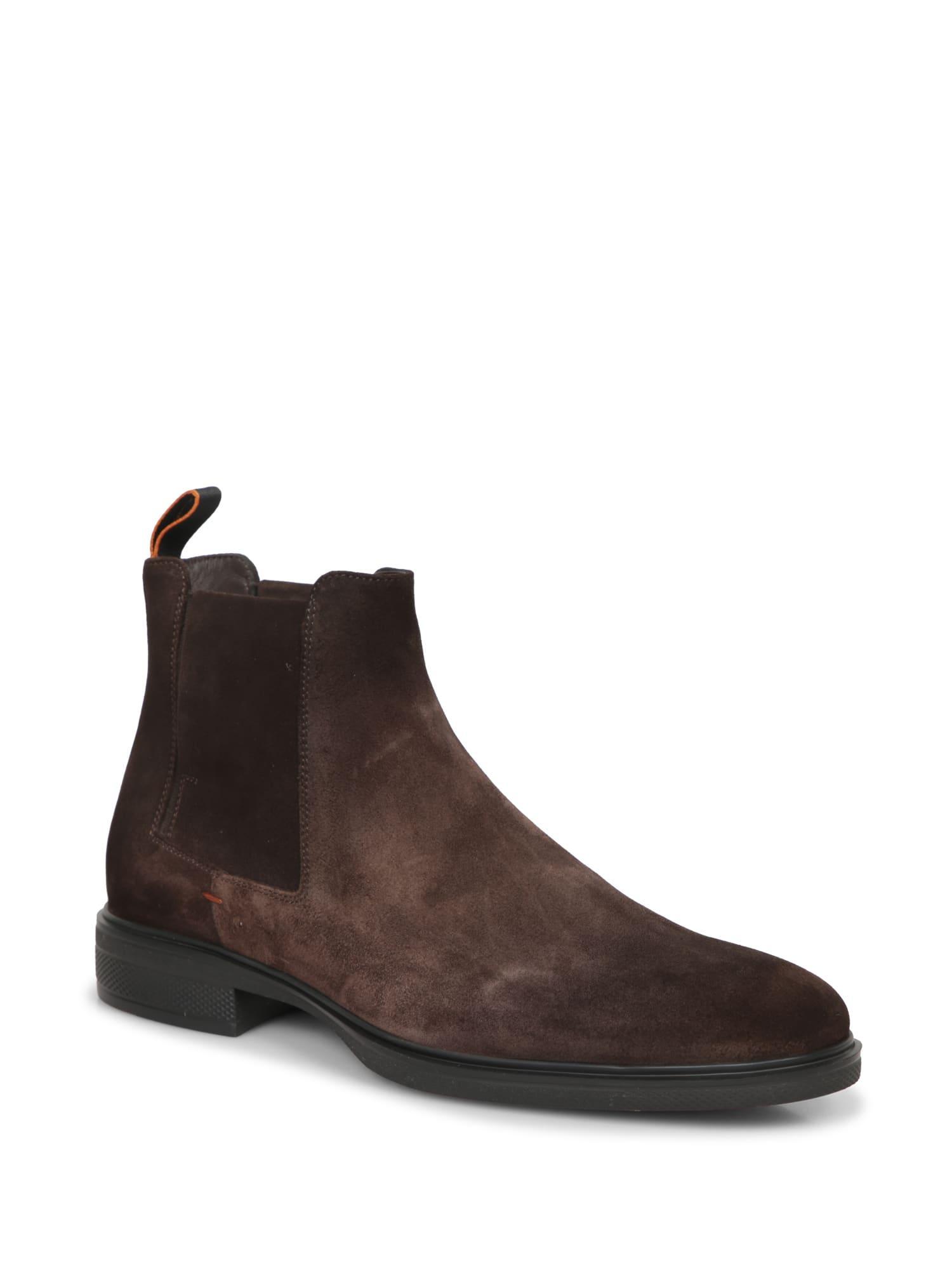 SANTONI Boots In Brown Product Image