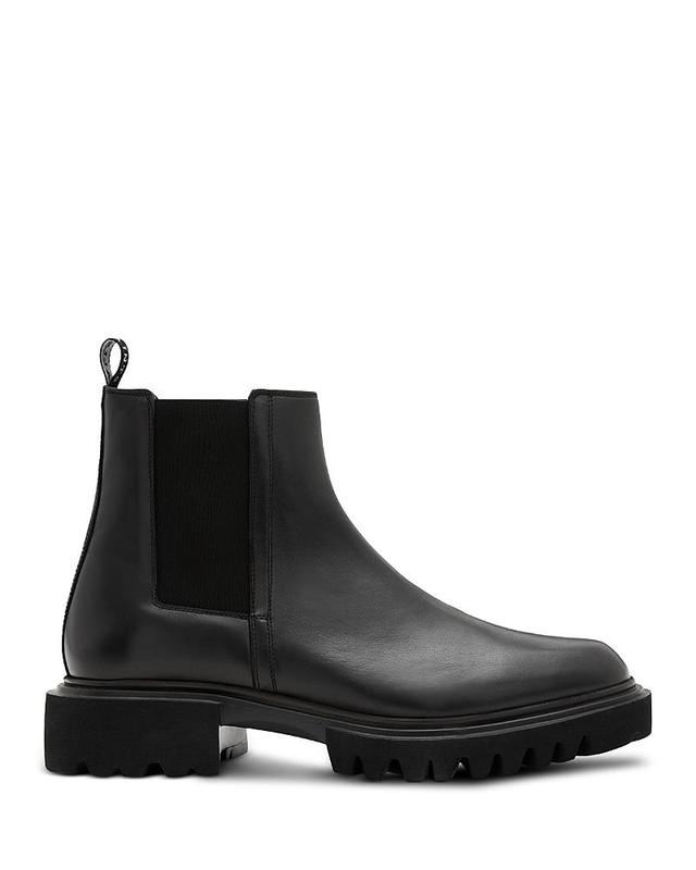 Allsaints Mens Vince Pull On Lug Sole Chelsea Boots Product Image