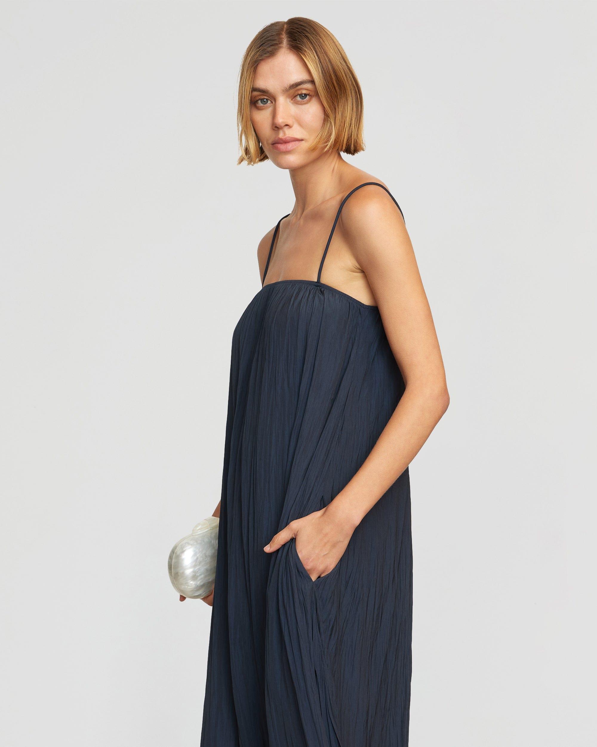 Solange Crinkled Maxi Dress Product Image