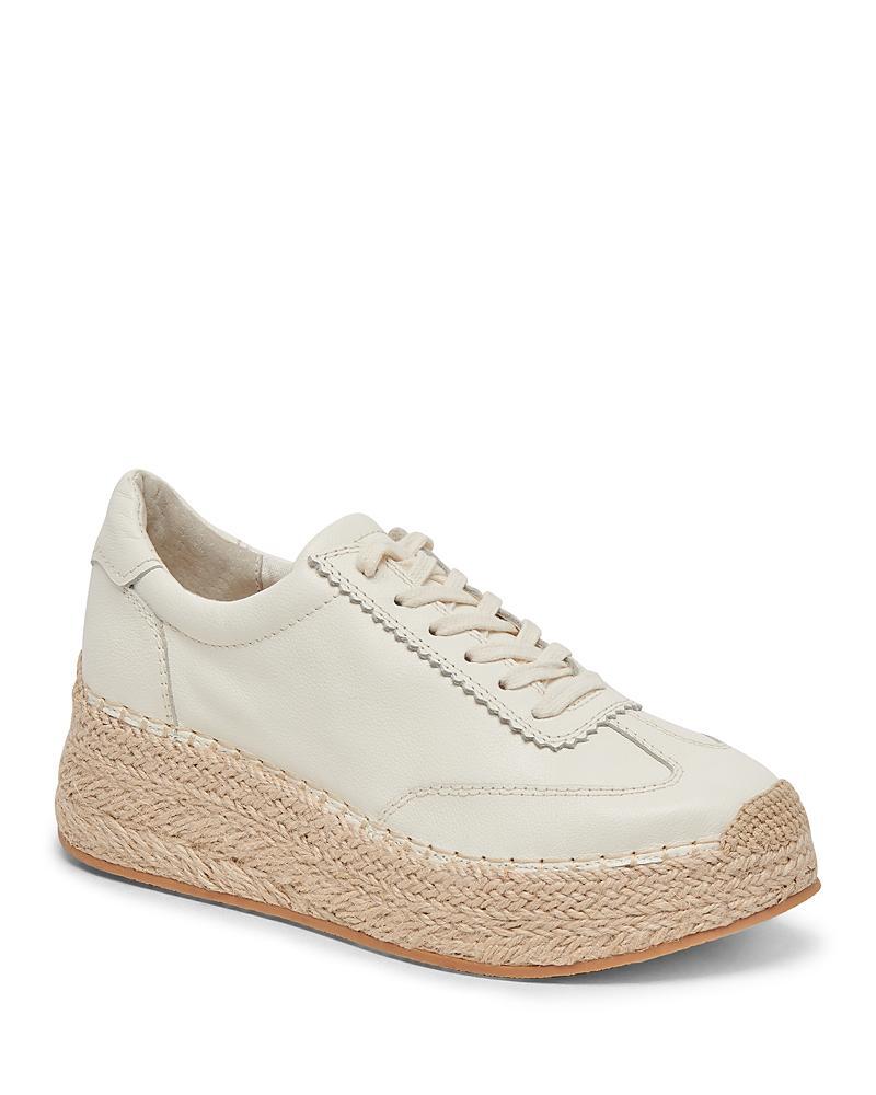 Dolce Vita Womens Jaja Lace Up Espadrille Platform Sneakers Product Image