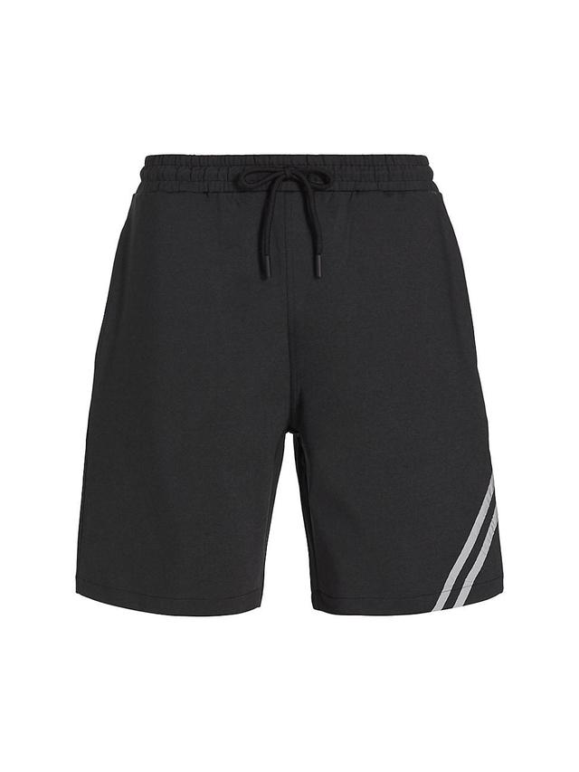 Mens Slim-Fit Striped Racing Shorts Product Image