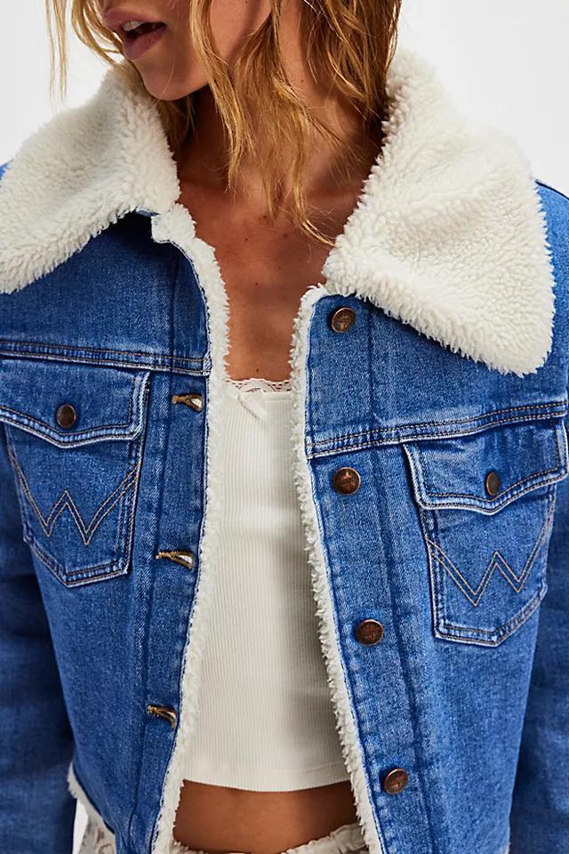 Wrangler Sherpa Denim Jacket Product Image