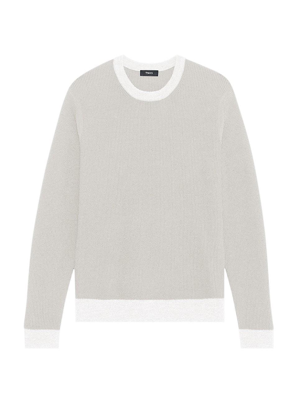 Theory Maden Novo Merino Wool Blend Crewneck Sweater Product Image