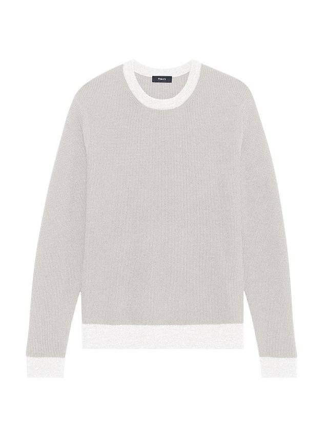 Theory Maden Novo Merino Wool Blend Crewneck Sweater Product Image