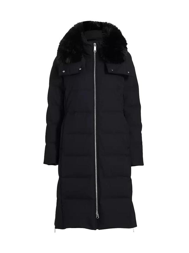 Ella Faux Fur-Trim Down Parka Product Image