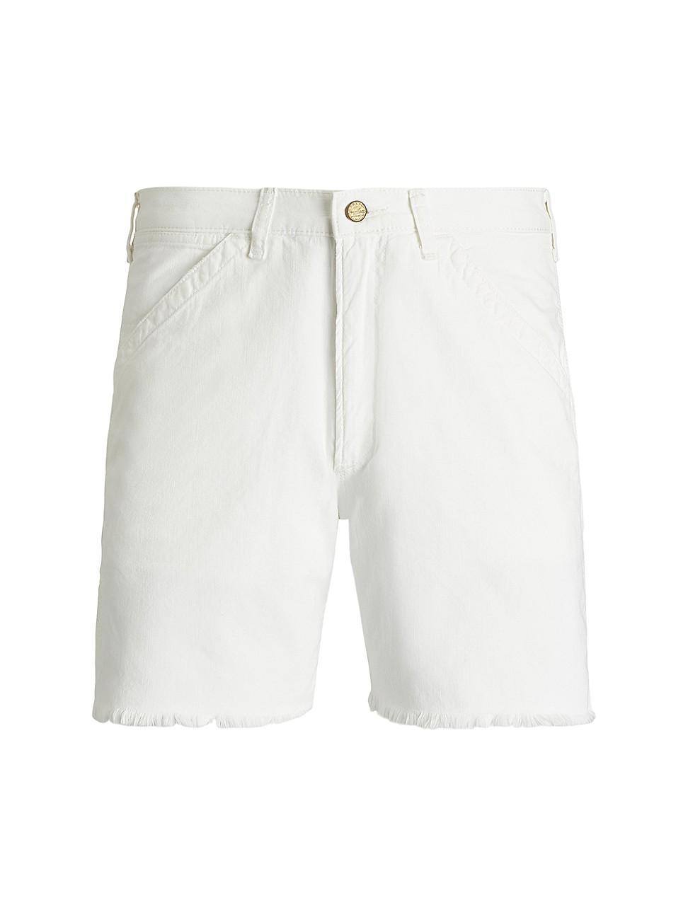 Mens Cotton Flat-Front Shorts Product Image