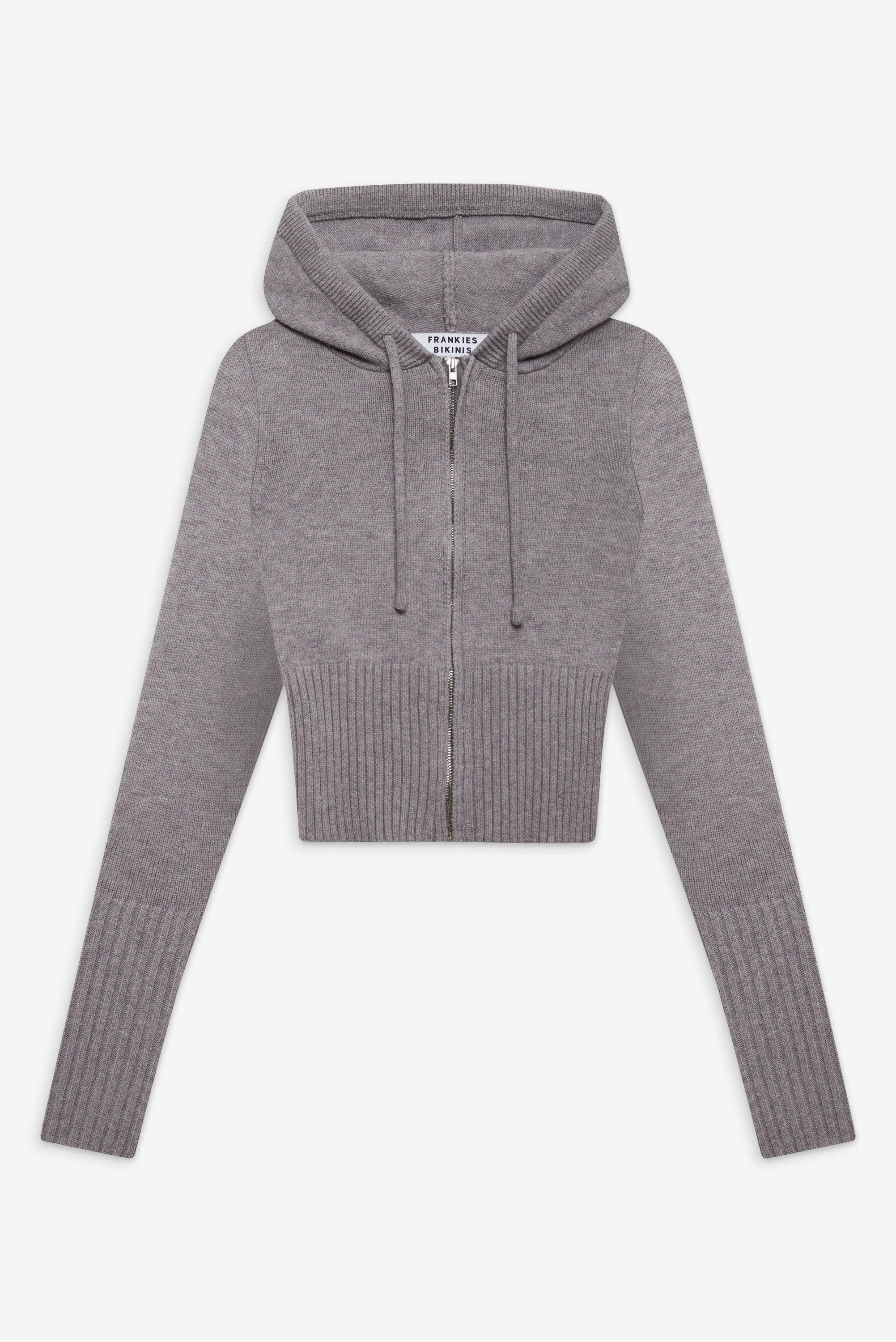 Aimee Zip Up Hoodie - Rain Cloud Product Image