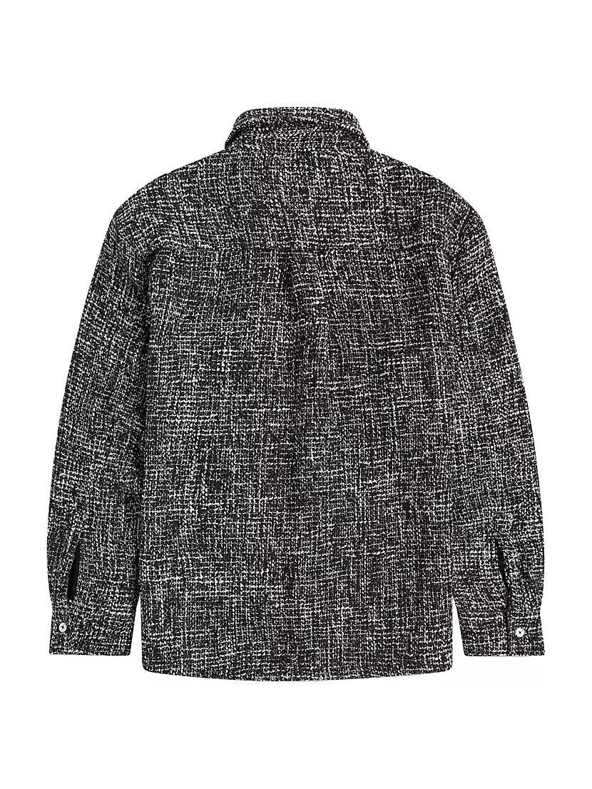 Tweed Oversized Button Up Product Image