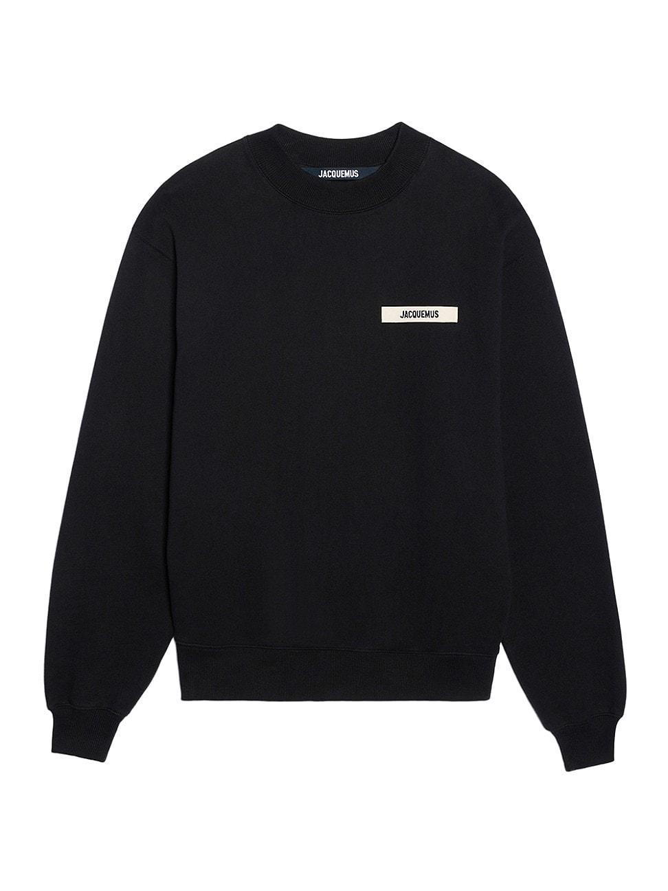 Mens Cotton Crewneck Sweatshirt Product Image