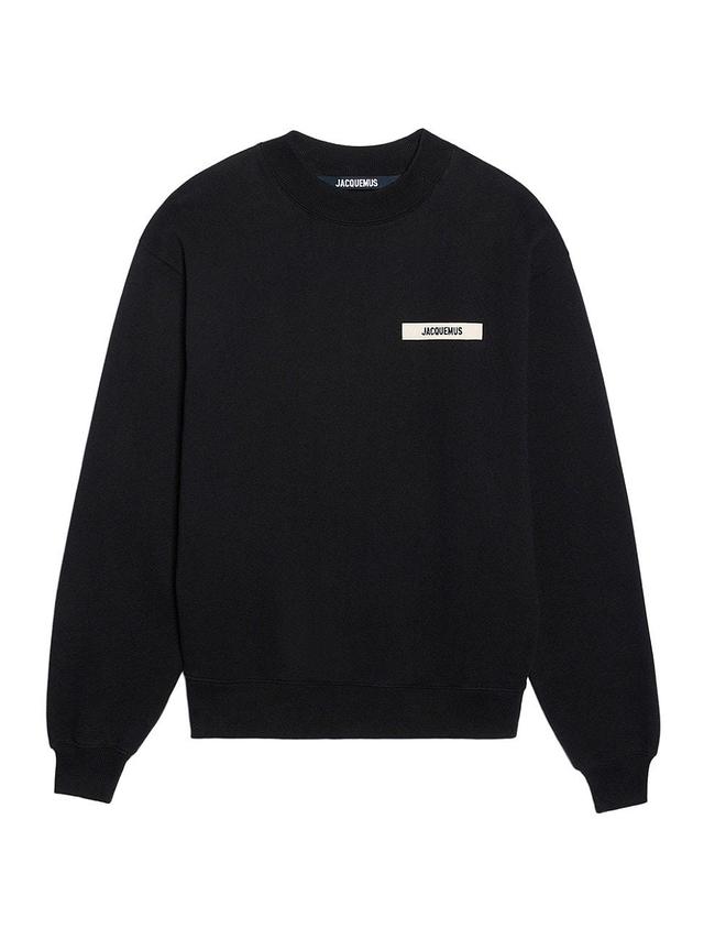 Mens Cotton Crewneck Sweatshirt Product Image