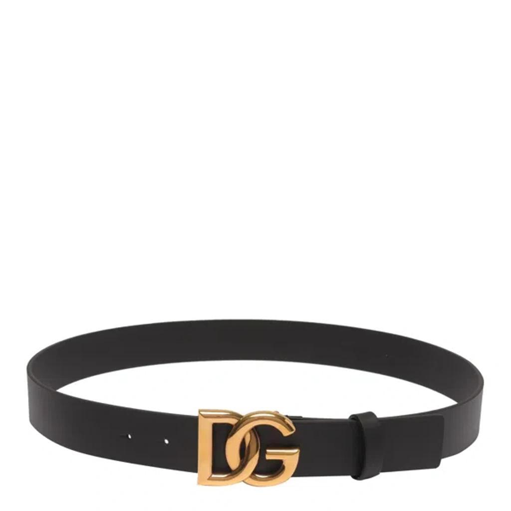 Logo Belt In Black Product Image