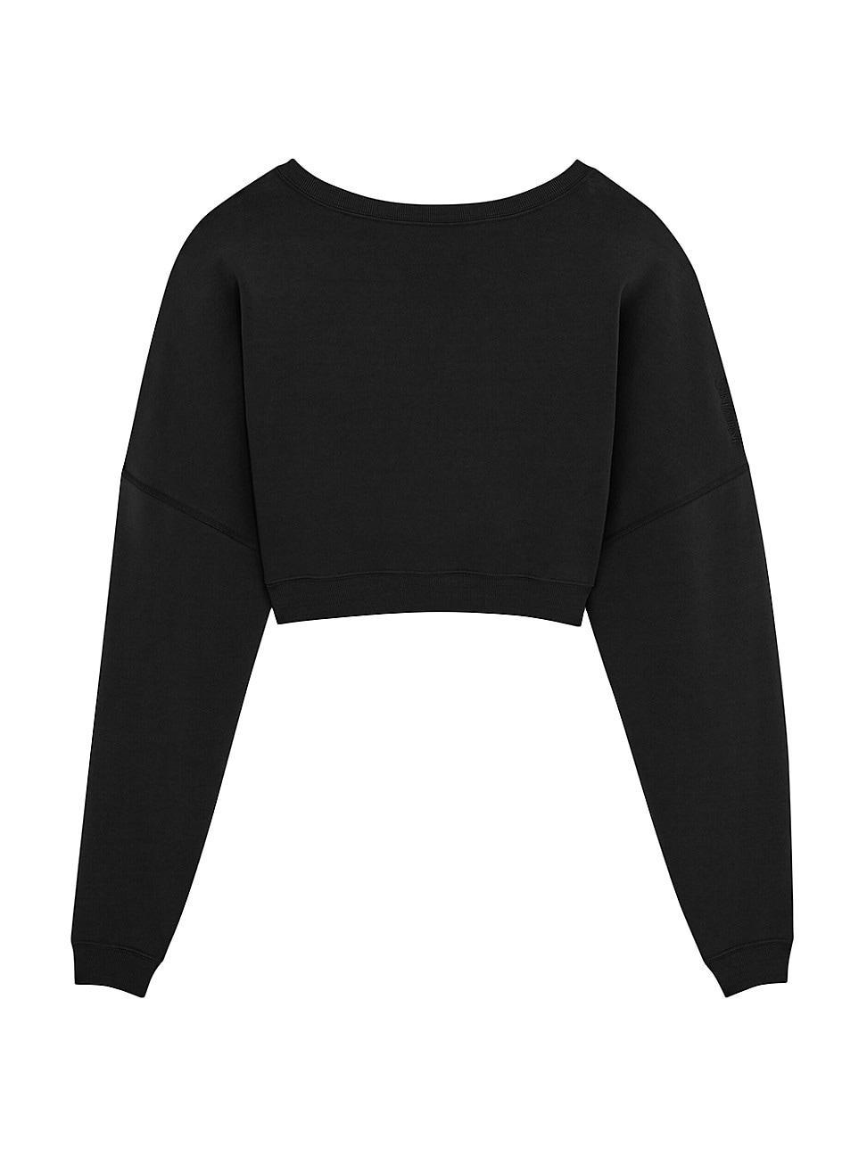 Womens Cropped Sweatshirt product image