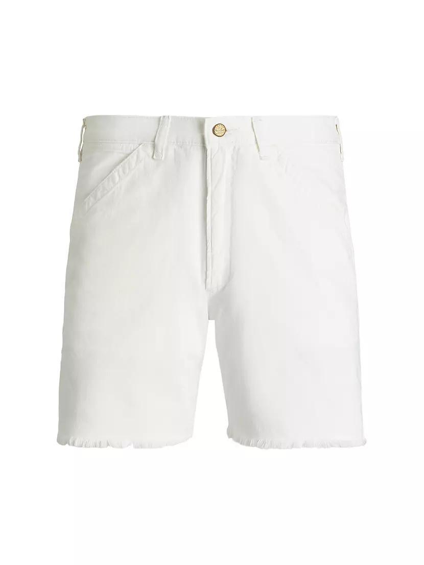 Cotton Flat-Front Shorts Product Image