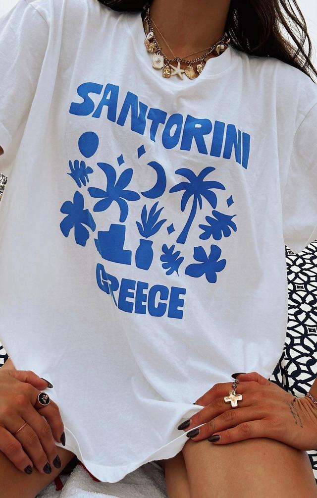 Travis Tee ~ Santorini Graphic Product Image