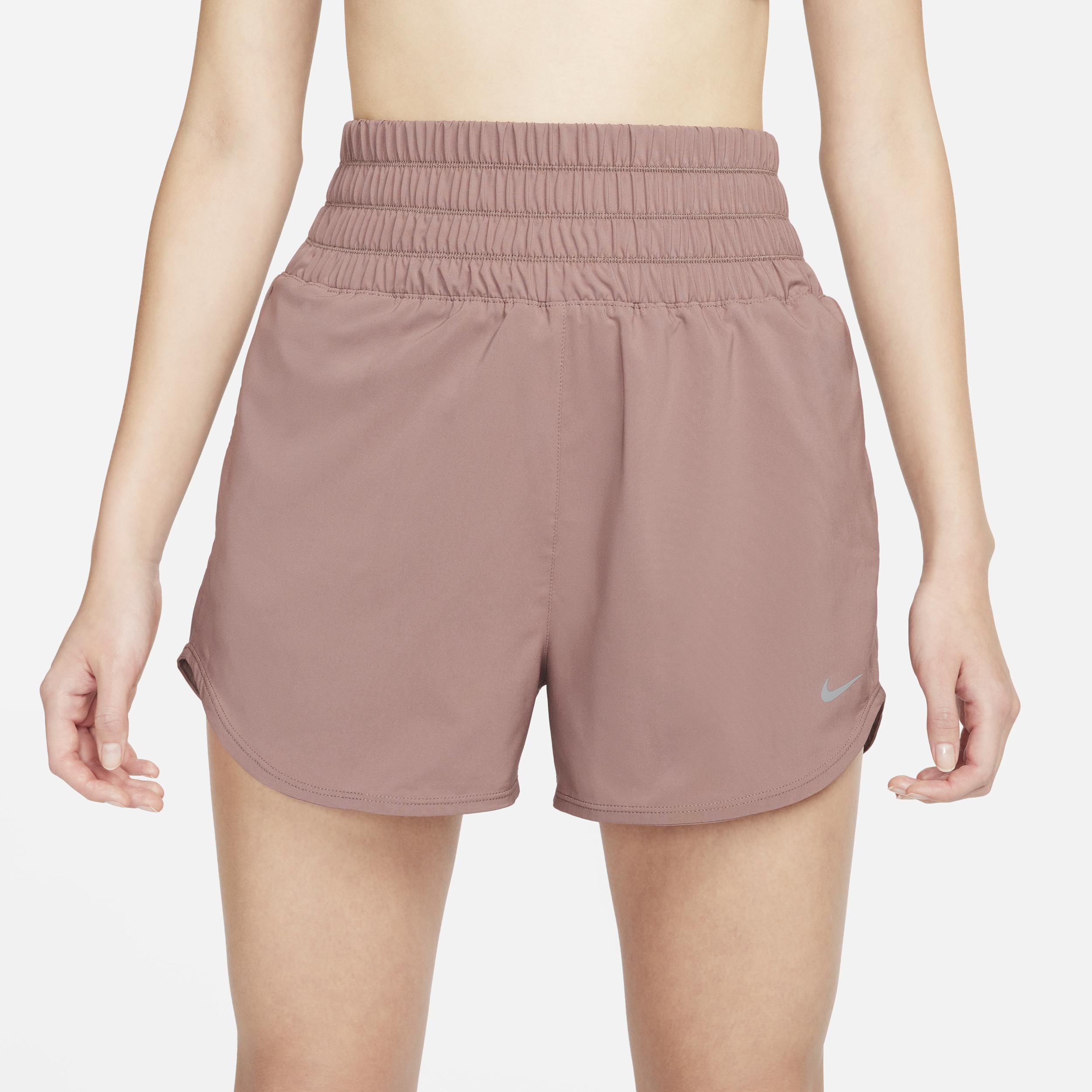 Nike Women's One Dri-FIT Ultra High-Waisted 3" Brief-Lined Shorts Product Image