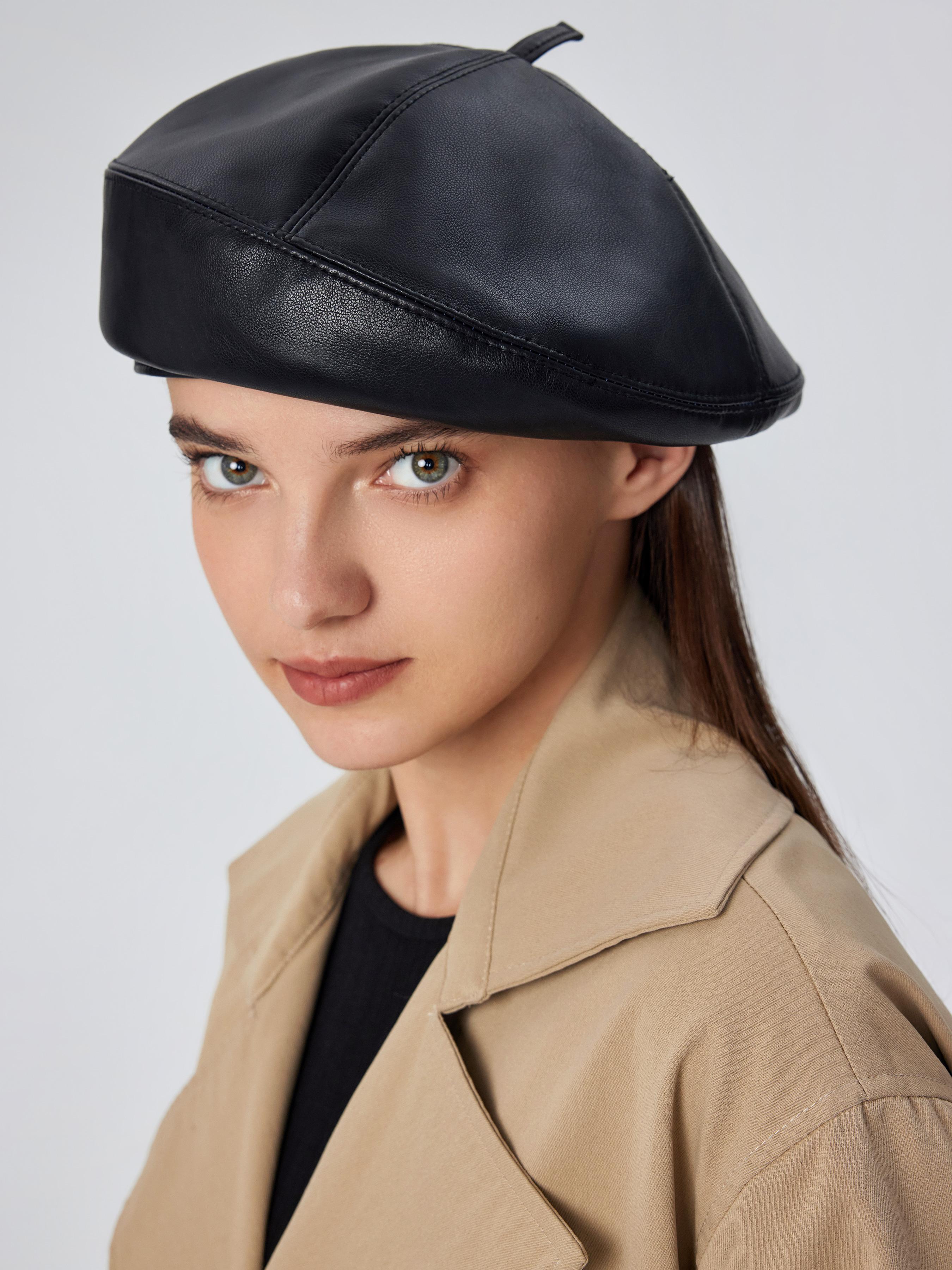 SOLID BERET HAT Product Image