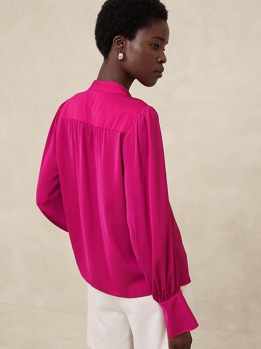 Volume-Sleeve Blouse Product Image