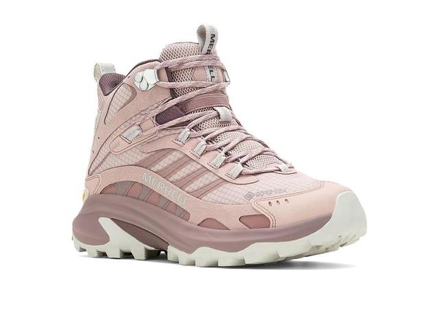 Merrell Moab Speed 2 Mid GTX(r) (Adobe Rose) Women's Climbing Shoes Product Image