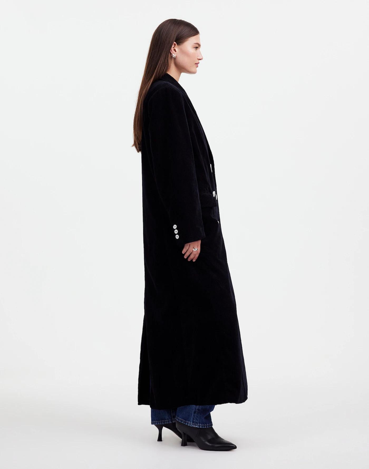 Alexa Chung for Madewell Oversized Long Coat in Corduroy Product Image