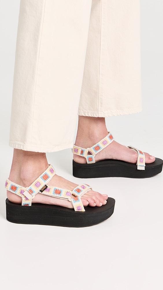 Teva Flatform Universal Crochet Sandals | Shopbop Product Image