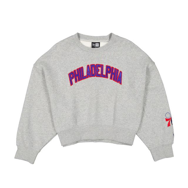 Philadelphia 76ers Sport Classics Women's Crewneck Female Product Image