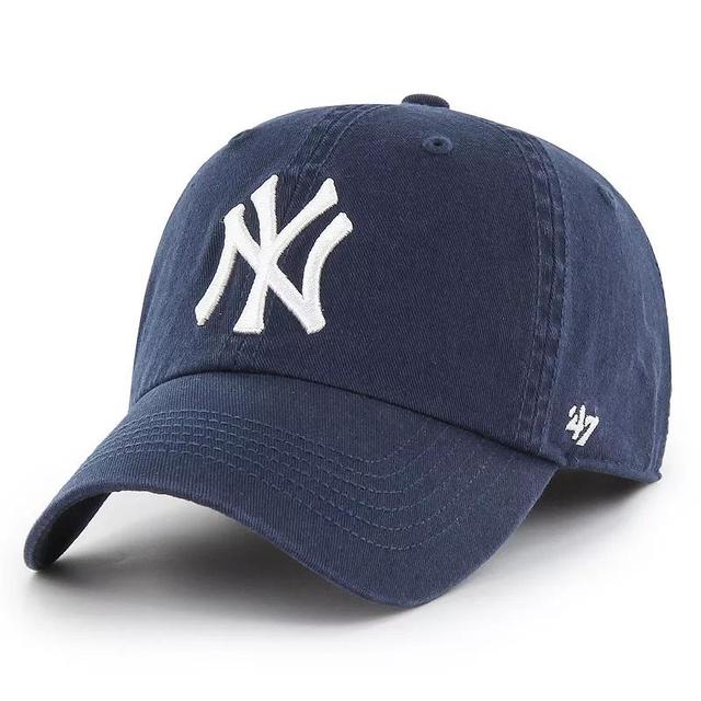 Mens 47 New York Yankees Franchise Logo Fitted Hat Blue Product Image