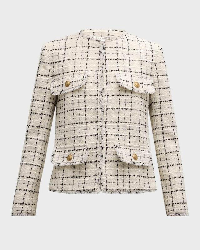 Dumont Tweed Boxy Jacket Product Image