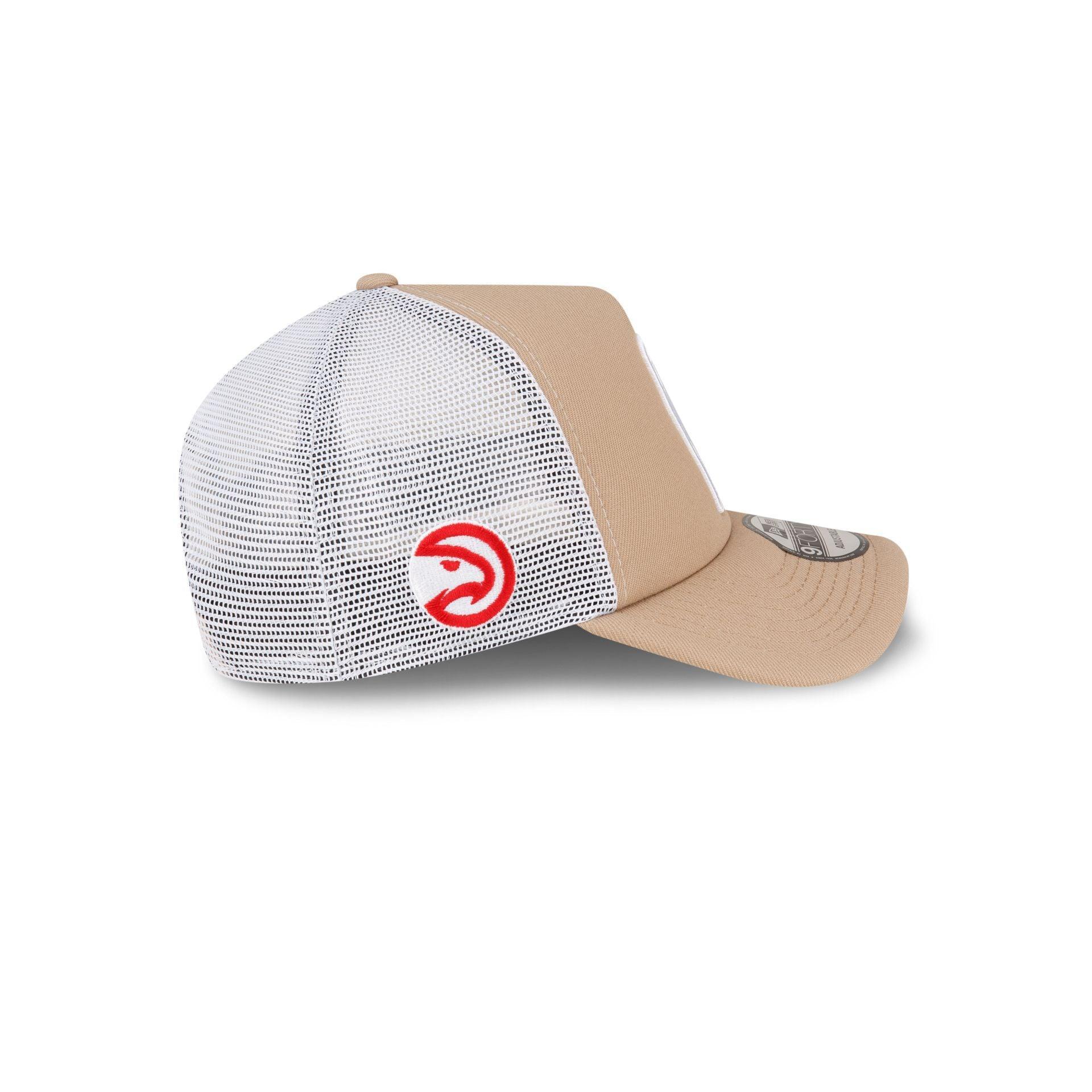 Atlanta Hawks Logoman 9FORTY A-Frame Snapback Hat Male Product Image