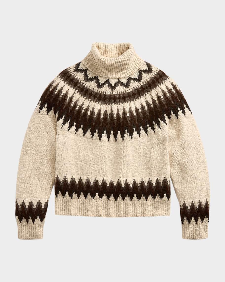 Fair Isle Wool-Blend Turtleneck product image