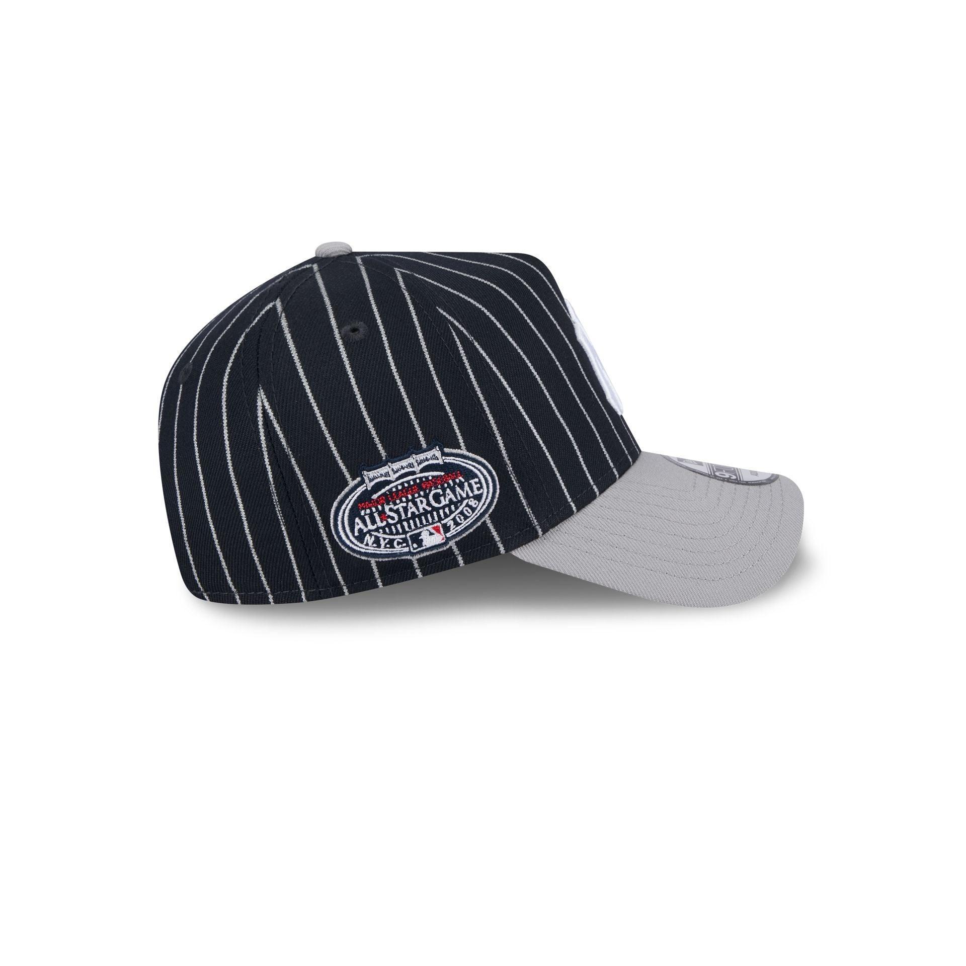 New York Yankees All-Star Game Pack Pinstripe 9FORTY A-Frame Snapback Hat Male Product Image