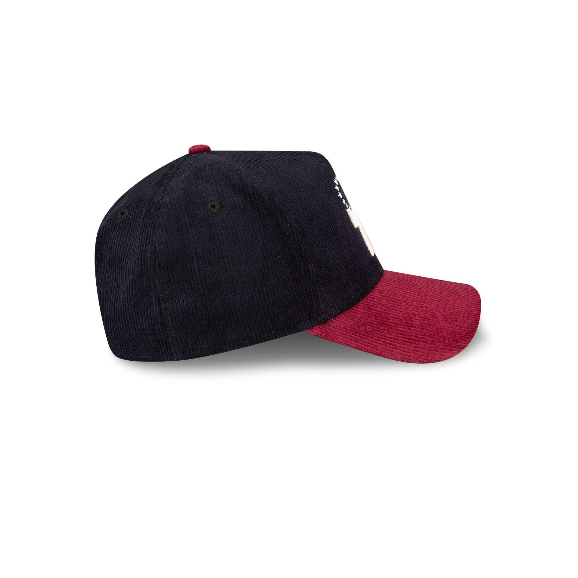 Philadelphia 76ers Navy Corduroy 9FORTY A-Frame Snapback Hat Male Product Image