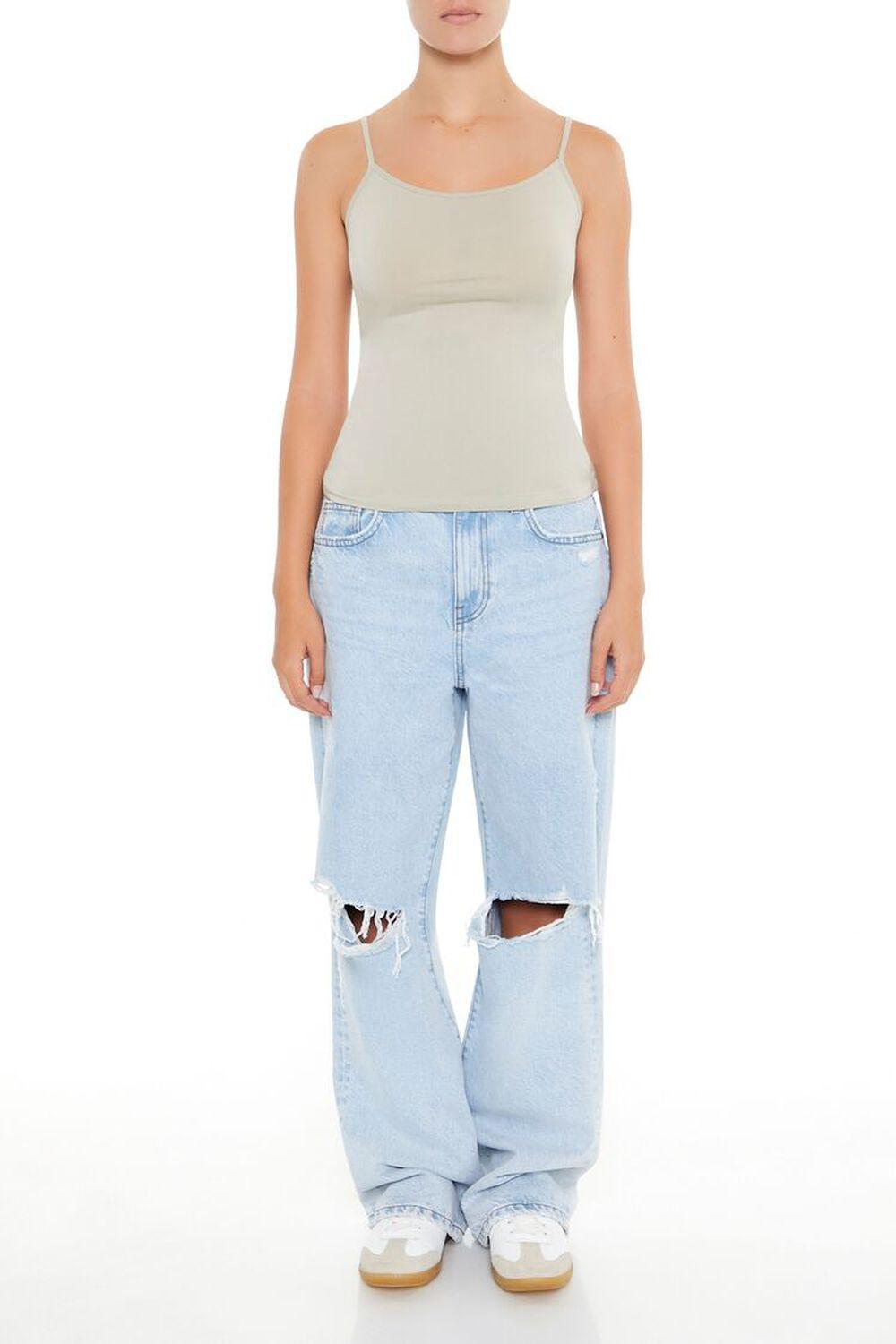 Cotton-Blend Cami | Forever 21 Product Image